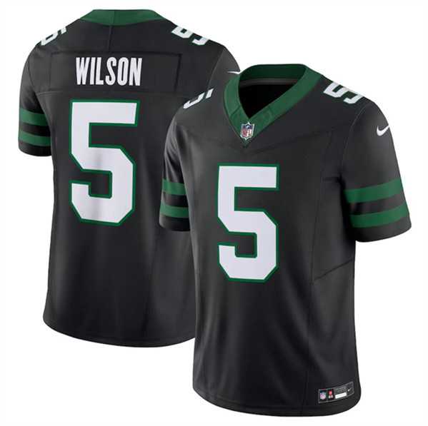 Men & Women & Youth New York Jets #5 Garrett Wilson Black 2024 F.U.S.E. Vapor Limited Football Stitched Jersey,We sell and wholesale Men & Women & Youth New York Jets #5 Garrett Wilson Black 2024 F.U.S.E. Vapor Limited Football Stitched Jersey on line form chian!